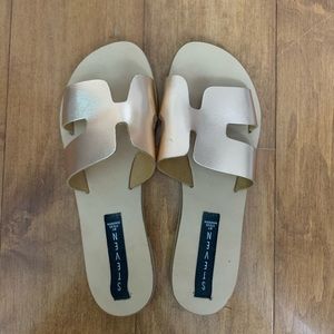 Steven by Steve Madden | Rose Gold Greece Sandal